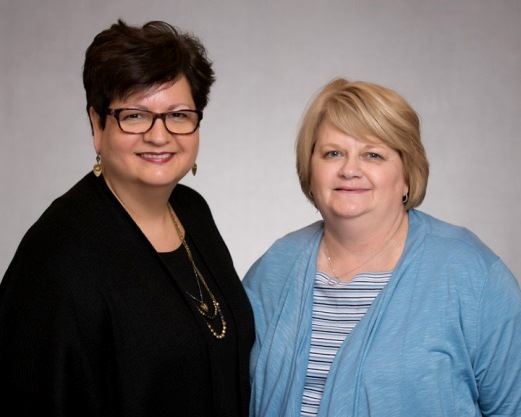 Jackie Raymond and Donna Bilodeau